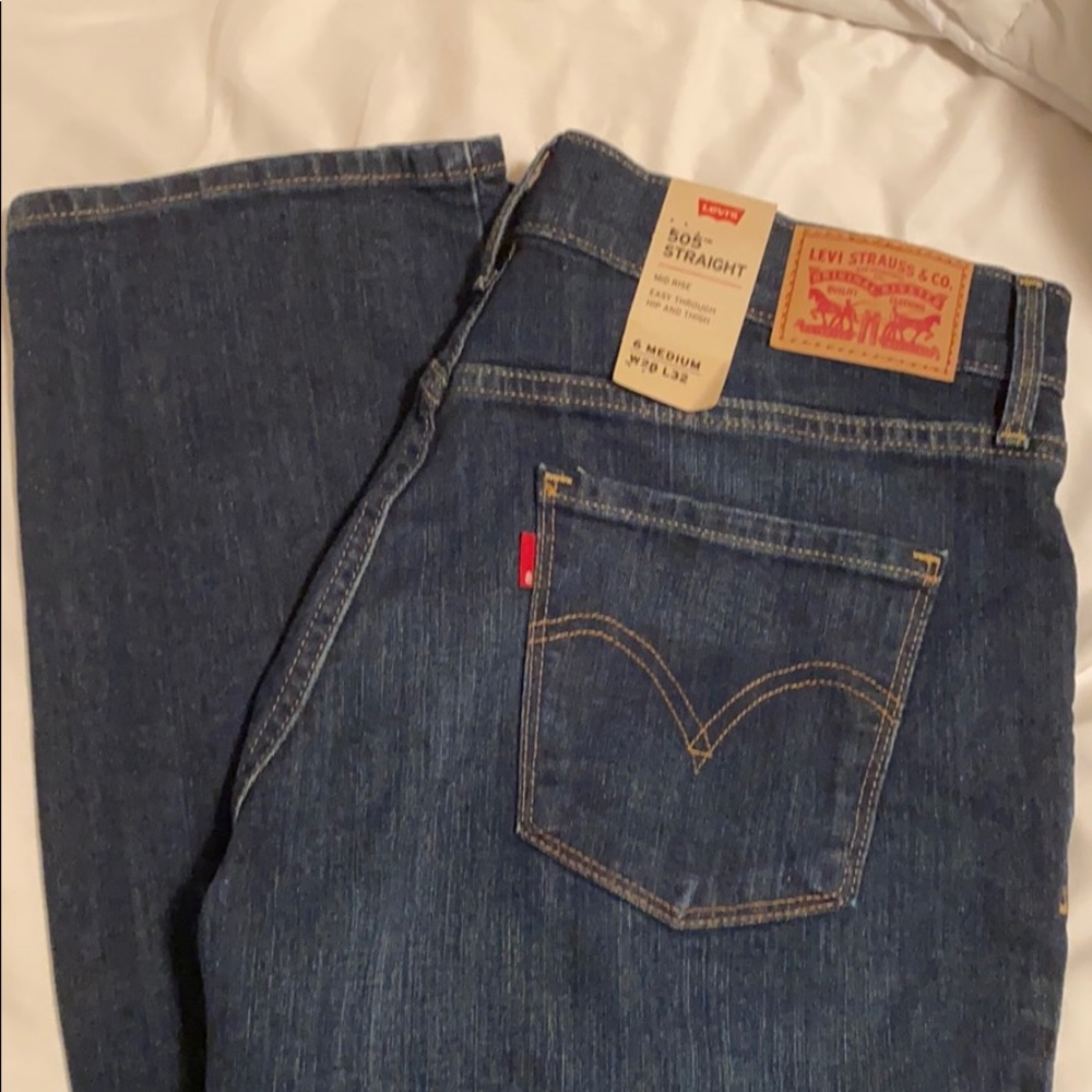 Levi 505 Straight Jeans